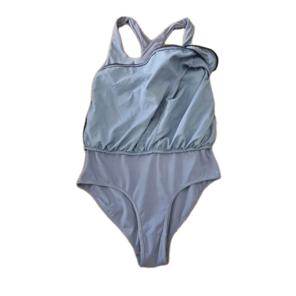 Fabletics Womens Sport Short Romper In Elemental Blue/Deep Navy S - Picture 5 of 10